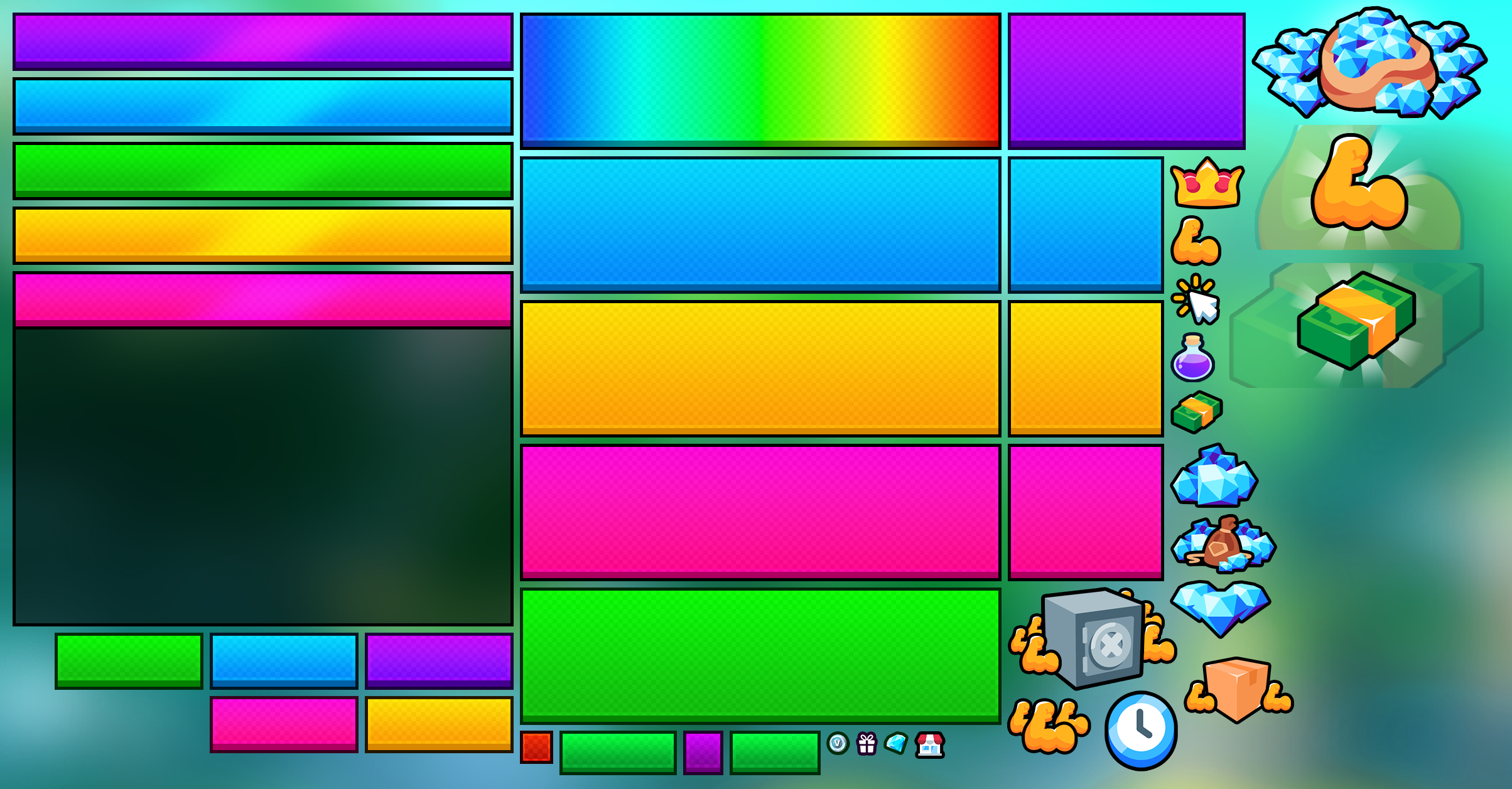 Stylized Toony UI Kit detail 1